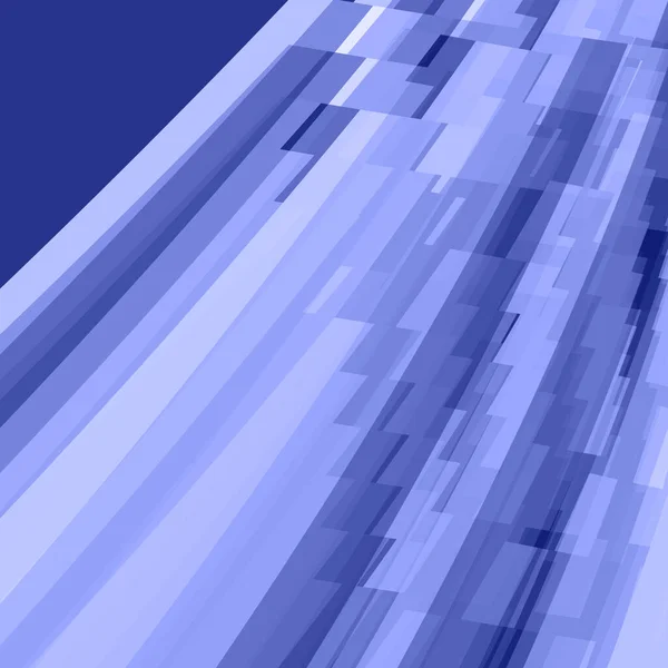 Nombreux Éléments Bleus Larges Représentant Flux Transmission Information — Image vectorielle