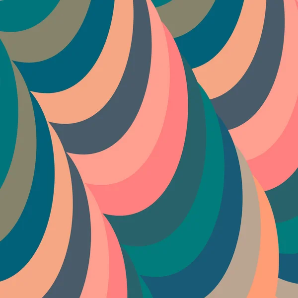 Lignes Larges Lisses Différentes Couleurs Fonctionnant Diagonale — Image vectorielle