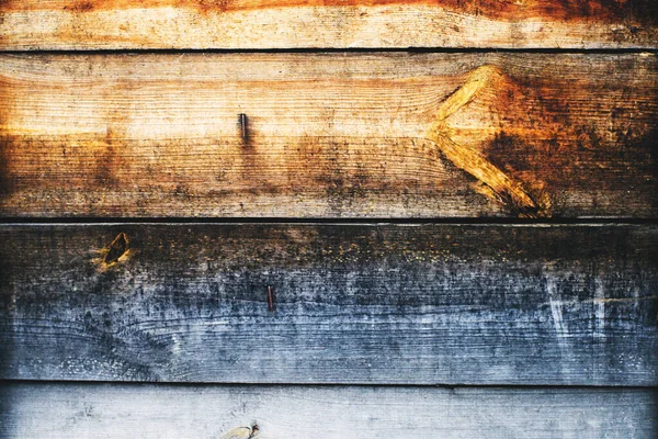 Stara Jasna Drewniana Powierzchnia Pęknięciami Rysami Drewniane Podłoże Gruntowe — Zdjęcie stockowe