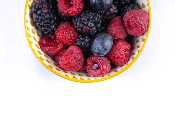 Солодкі та здорові ягоди з червоними кольорами — стокове фото