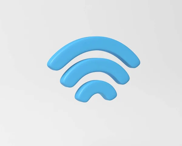 Ikon Symbol För Webben Internet Hotspot Zon Begreppet Trådlös Anslutningsteknik — Stockfoto