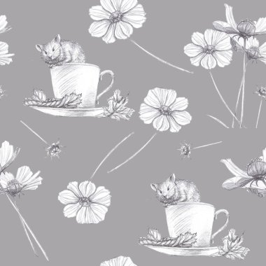 Çiçek grafiklerinin kusursuz deseni