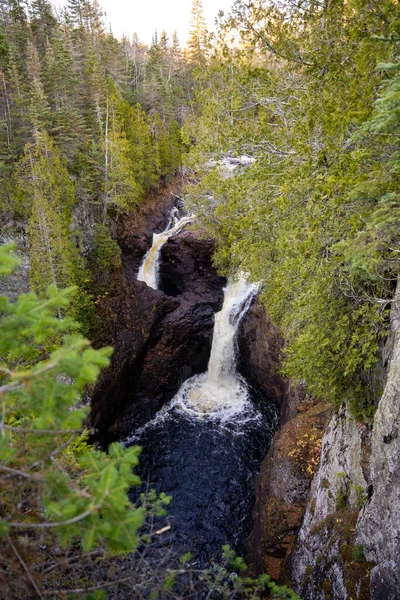 Des Teufels Wasserkocher Wasserfall — Stockfoto