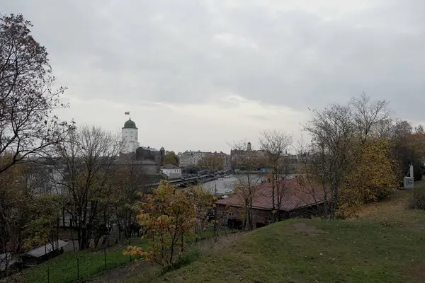 Vyborg Région Leningrad Russie Fin Septembre 2021 — Photo