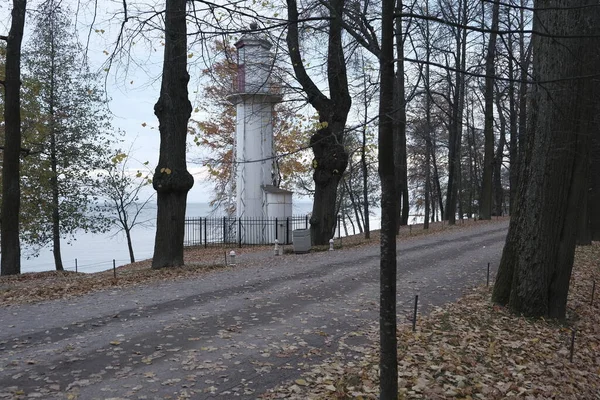 Herfst Het Lower Park Peterhof Petersburg Rusland — Stockfoto