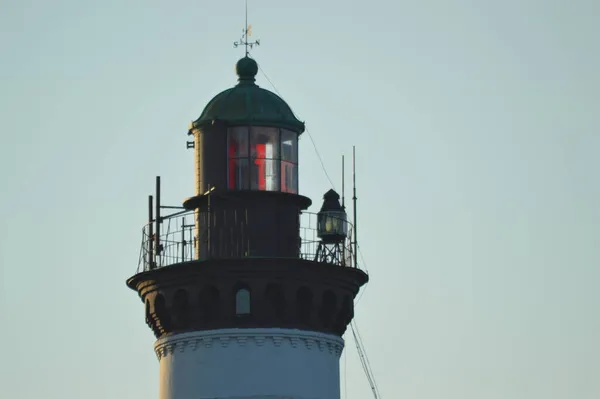 Leuchtturm Der Nähe Des Dorfes Schepelewo Küste Des Finnischen Meerbusens — Stockfoto