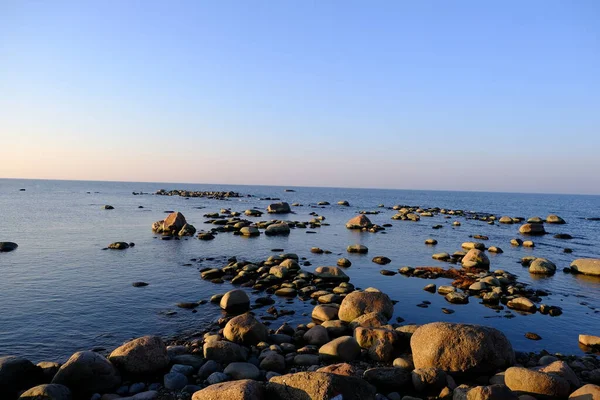 Νότια Ακτή Του Κόλπου Της Φινλανδίας Περιφέρεια Lomonosovsky Περιφέρεια Λένινγκραντ — Φωτογραφία Αρχείου