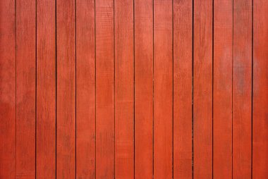 Kırmızı ahşap arka plan. Soyut arkaplan. Üst görünüm, alanı kopyala