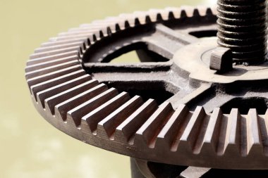 renk efektli geniş dişli tufan kapağı valfi ile yakın çekim mekanik teçhizatı