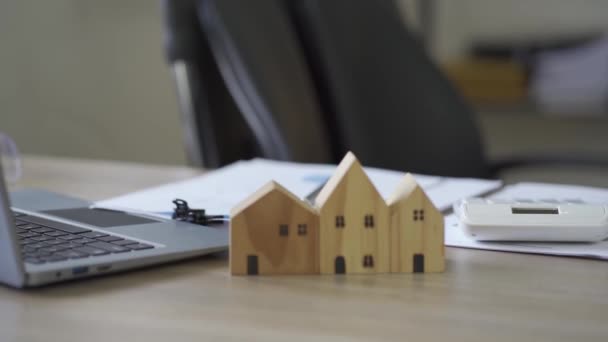 房屋贷款或购买想法商业融资和信贷4K — 图库视频影像