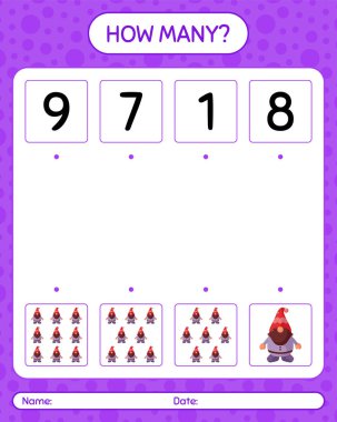 Cücelerle kaç tane sayma oyunu var? Anaokulu öğrencilerinin çalışma listesi, çocukların faaliyet listesi.