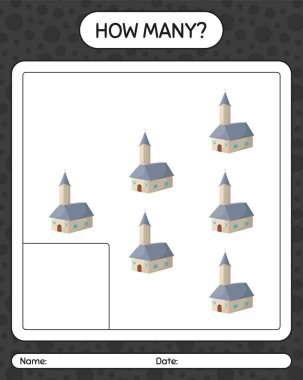 Kilisede kaç tane sayma oyunu var? Anaokulu öğrencilerinin çalışma listesi, çocukların faaliyet listesi.