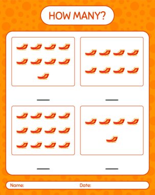 Noel Baba 'nın kızağıyla kaç tane sayma oyunu oynanıyor? Anaokulu öğrencilerinin çalışma listesi, çocukların faaliyet listesi.