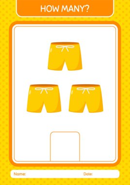 Kumsalda kaç tane sayma oyunu var? Anaokulu öğrencilerinin çalışma listesi, çocukların faaliyet listesi.