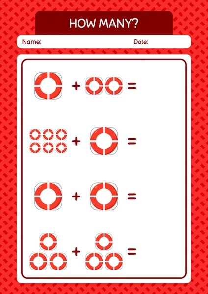 Can simidiyle kaç tane sayma oyunu. Anaokulu öğrencilerinin çalışma listesi, çocukların faaliyet listesi.