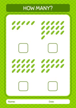 Muz yaprağıyla kaç tane sayma oyunu. Anaokulu öğrencilerinin çalışma listesi, çocukların faaliyet listesi.