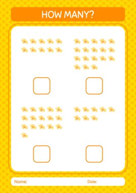 Çiçekle kaç tane sayma oyunu var? Anaokulu öğrencilerinin çalışma listesi, çocukların faaliyet listesi.