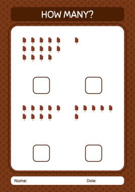 Dondurmayla kaç tane sayma oyunu var? Anaokulu öğrencilerinin çalışma listesi, çocukların faaliyet listesi.