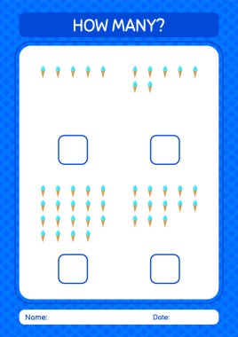 Dondurmayla kaç tane sayma oyunu var? Anaokulu öğrencilerinin çalışma listesi, çocukların faaliyet listesi.