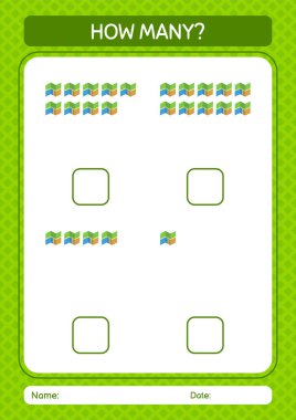 Haritayla kaç tane sayma oyunu var? Anaokulu öğrencilerinin çalışma listesi, çocukların faaliyet listesi.