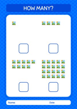 Kaç tane fotoğraflı sayma oyunu var? Anaokulu öğrencilerinin çalışma listesi, çocukların faaliyet listesi.