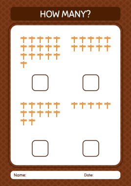 İşaret panosuyla kaç tane sayma oyunu. Anaokulu öğrencilerinin çalışma listesi, çocukların faaliyet listesi.