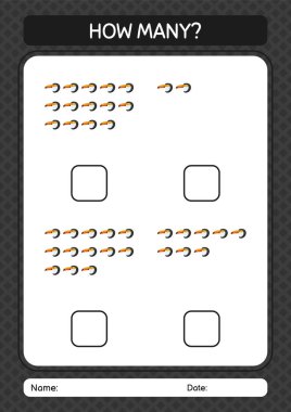 Tukanla kaç tane sayma oyunu var? Anaokulu öğrencilerinin çalışma listesi, çocukların faaliyet listesi.