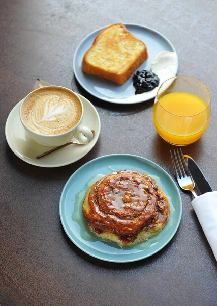 Breakfast Set Table — Stock Photo, Image