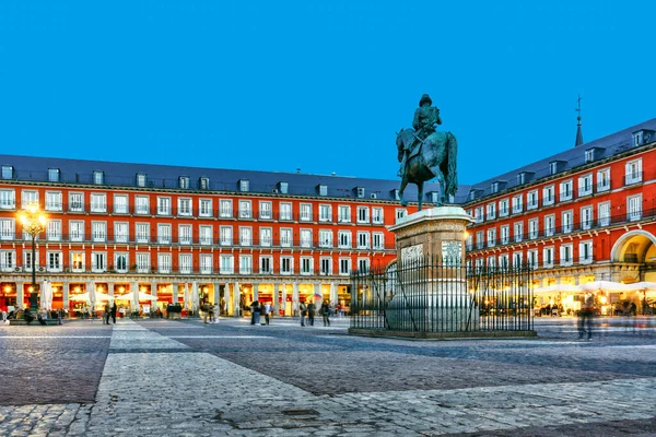 Place Principale Madrid Espagne Plaza Mayor — Photo