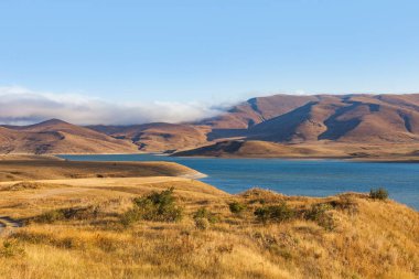 Ermenistan 'ın Syunik bölgesindeki Vorotan nehri üzerindeki Spandaryan rezervuarı