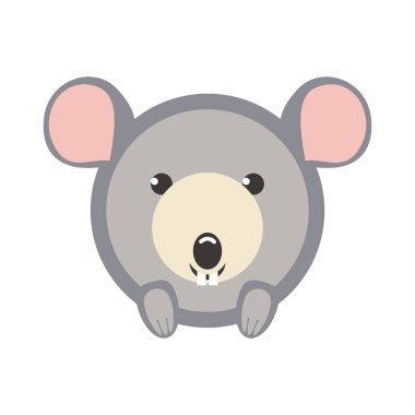 Fare çemberi simgesi. Düz sembol