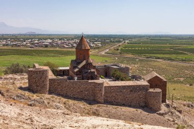 Khor Virap Manastırı Tepeden, Ermenistan