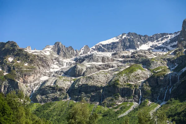 Sofia Wasserfälle Arkhyz Karatschaja Tscherkessien Landschaft Russland — Stockfoto