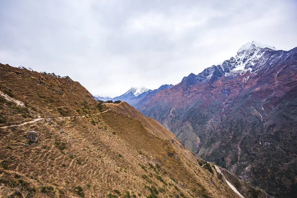 Camino Campamento Base Del Everest Nepal Montañas Del Himalaya — Foto de Stock