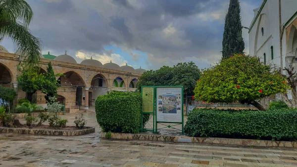 UNESCO tarafından dünya mirası sahasına verilen eski akko 'da kış atmosferi