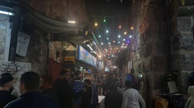 28 Nisan 2022 'de eski şehir atmosferi - Doğu Kudüs