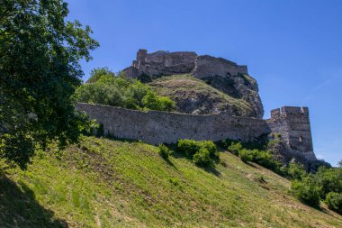 Uçurumun tepesindeki güzel bir şato, Devin kalesi karaktere bürünmüş ve Slav kültürünü somutlaştırmaya gelmiş..