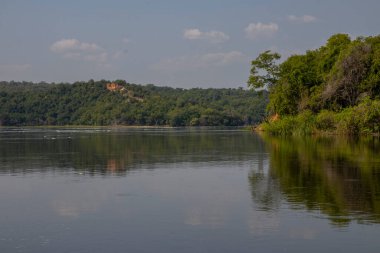 Murchison falls national park in Uganda