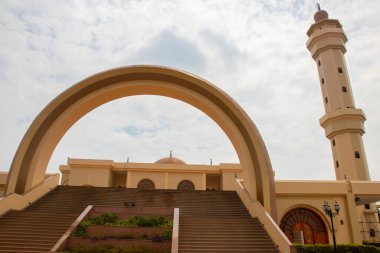 The Uganda National Mosque is a mosque located at Kampala Hill in the Old Kampala area of Kampala, Uganda.