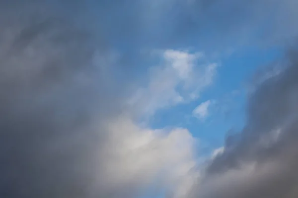 Blå Och Grå Moln Himlen — Stockfoto