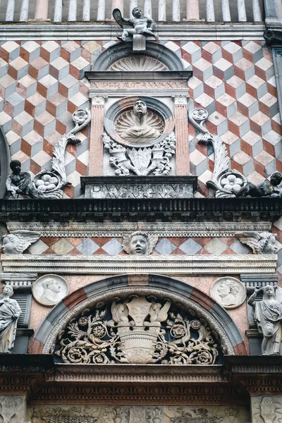 Bergamo Italië Maart 2022 Close Van Architectuur Van Basiliek Santa — Stockfoto
