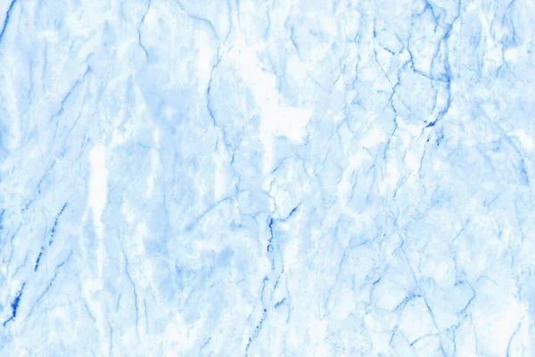Kék Pasztell Márvány Textúra Természetes Mintázatú Nagy Felbontású Háttér Design — Stock Fotó