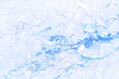 Arka plan ve tasarım çalışmaları için yüksek çözünürlüklü doğal desenli mavi mermer dokusu. Taş döşeme.