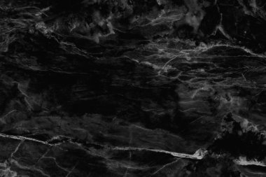 Yüksek çözünürlüklü siyah gri mermer desenli arka plan, pürüzsüz parıltı desenli ve konforlu doğal taşların karşı görünüşü.