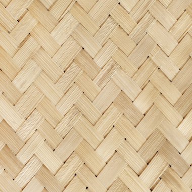 Eski bambu dokuma deseni, arka plan ve tasarım sanatı için örülmüş rattan mat dokusu.