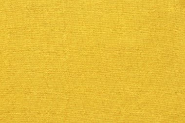 Sarı pamuk kumaş dokusu arka plan, doğal tekstil deseni..