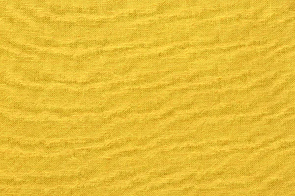 Tessuto Cotone Giallo Sfondo Texture Modello Senza Cuciture Tessuto Naturale — Foto Stock