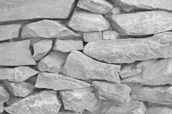 Biały Szary Kamienny Mur Tekstury Naturalnym Wzorze Tła Projektowania Prac — Zdjęcie stockowe