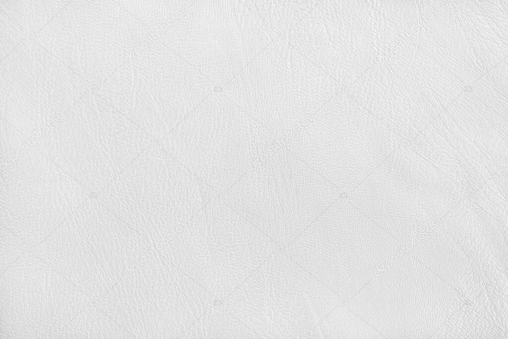White leather texture background with seamless pattern and high resolution.