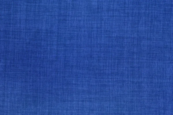 Ciemnoniebieska Tkanina Płócienna Tekstura Tło Bezszwowy Wzór Naturalnego Materiału Włókienniczego — Zdjęcie stockowe